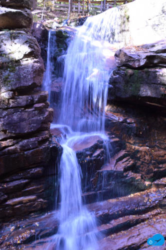 Waterfall at Flume Gorge